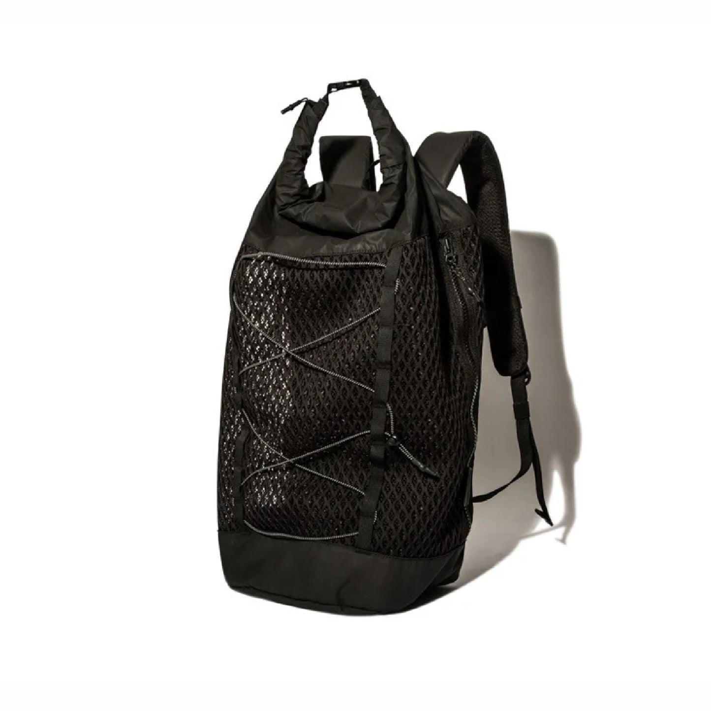 Snow Peak Double Face Mesh Backpack, Black