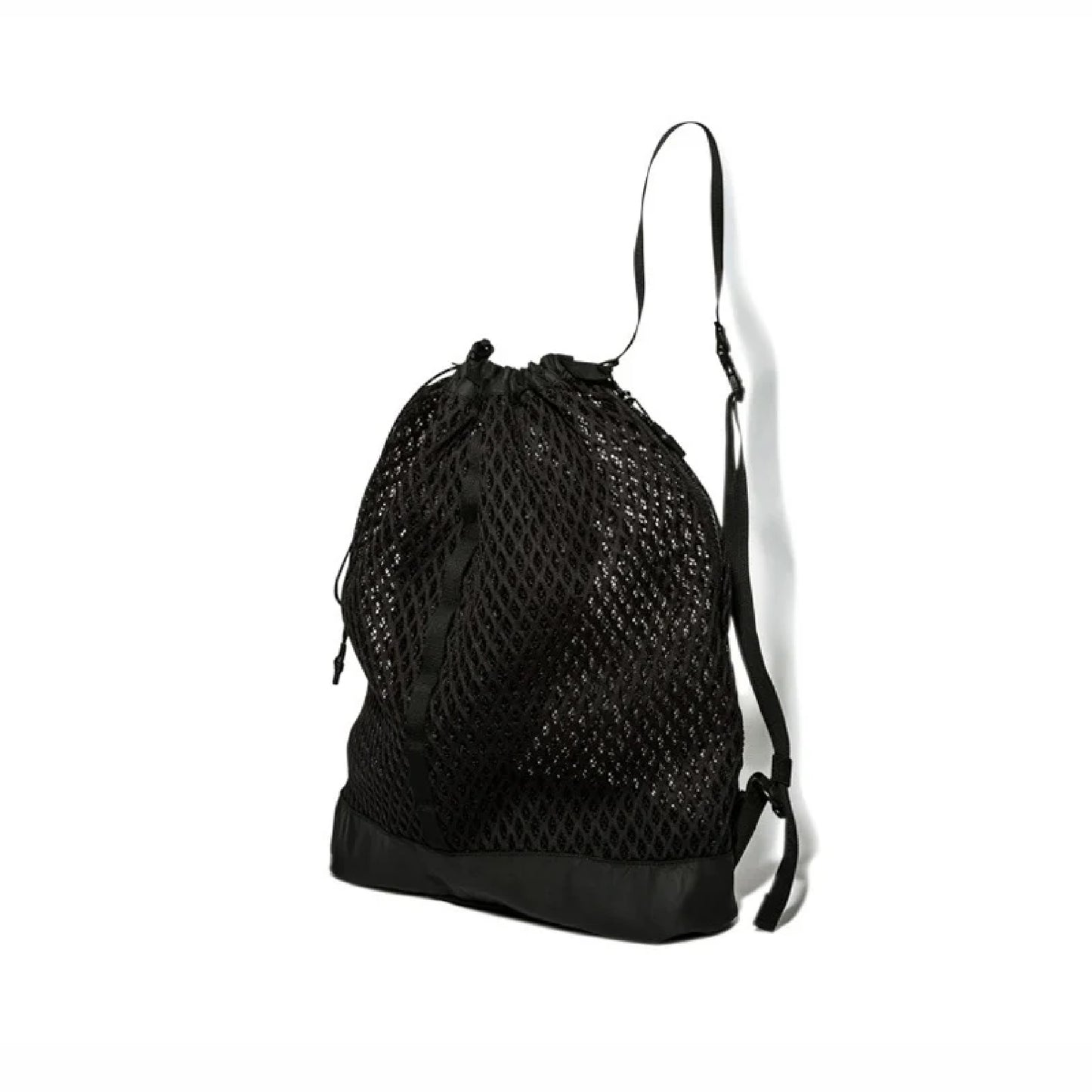 Snow Peak Double Face Mesh Shoulder Bag, Black