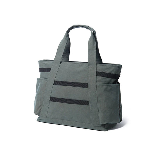 Snow Peak Lightweight Taslan Ripstop Tote Bag ONE, Olive