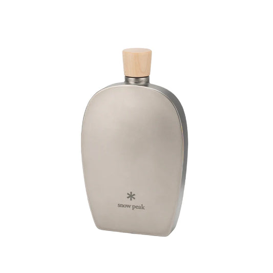 Snow Peak Round Titanium Flask, 250 ml