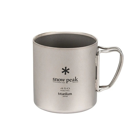 Snow Peak Ti-Double Mug, 450 ml