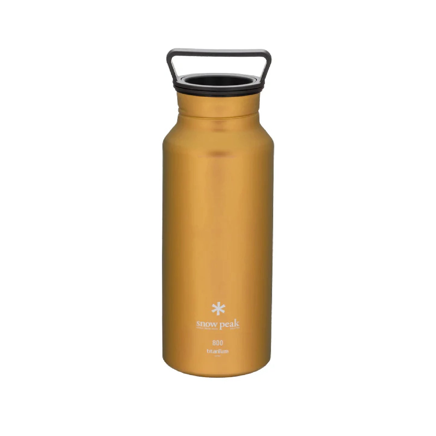 Snow Peak Titanium Aurora Bottle, Yellow