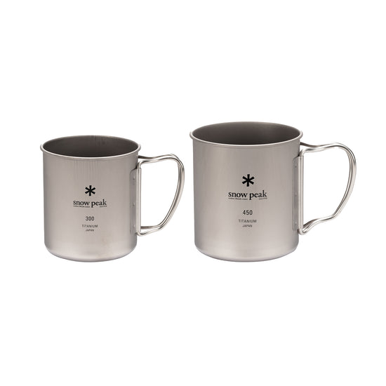 Snow Peak Titanium Single Wall Mug Starter Set