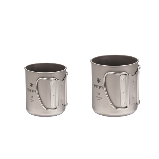 Snow Peak Titanium Single Wall Mug Starter Set