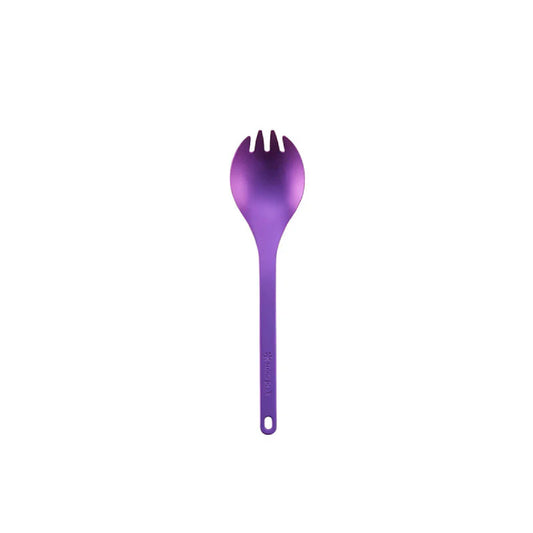 Snow Peak Titanium Spork, Purple