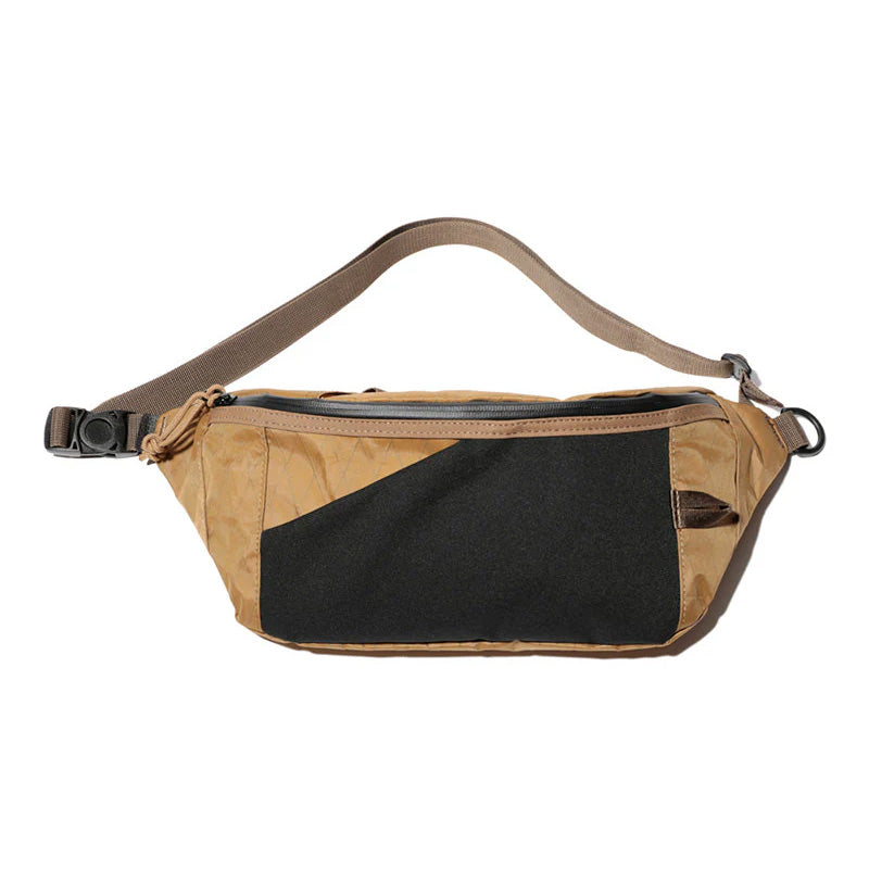 Snow Peak X-Pac Nylon Waist Bag ONE, Brown