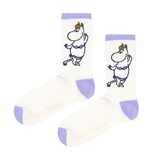 Nordicbuddies Women's Retro Socks, Snorkmaiden