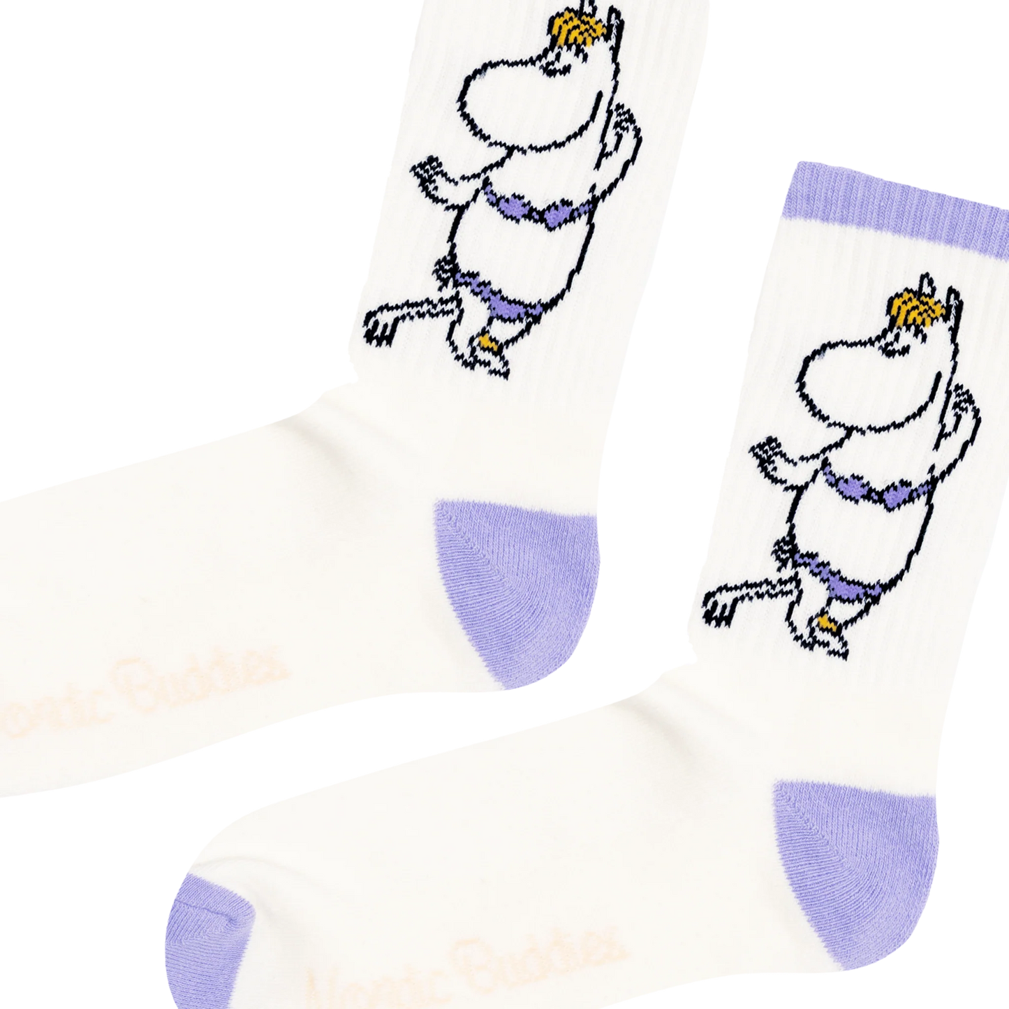 Nordicbuddies Women's Retro Socks, Snorkmaiden