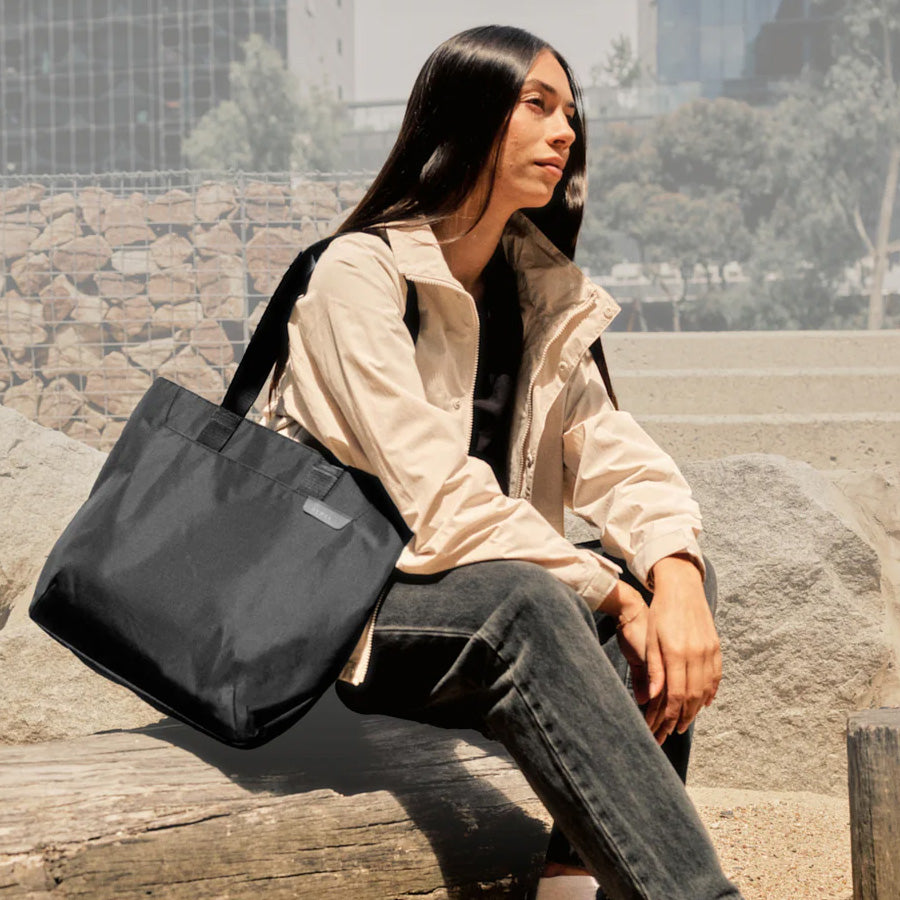 ALPAKA Elements Tote Axoflux 210D, Black/Grey, Small