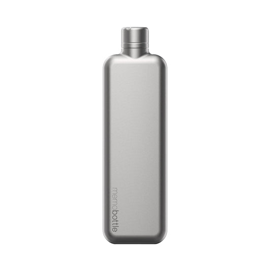 Memobottle™ Slim Stainless Steel Satin, 600ml