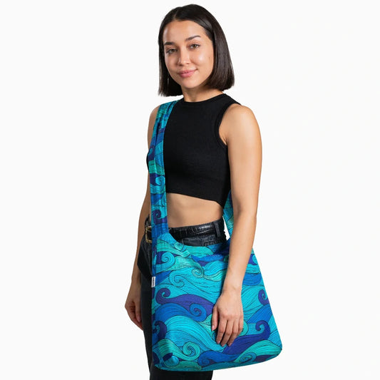 Nanobag Sling, Blue Waves