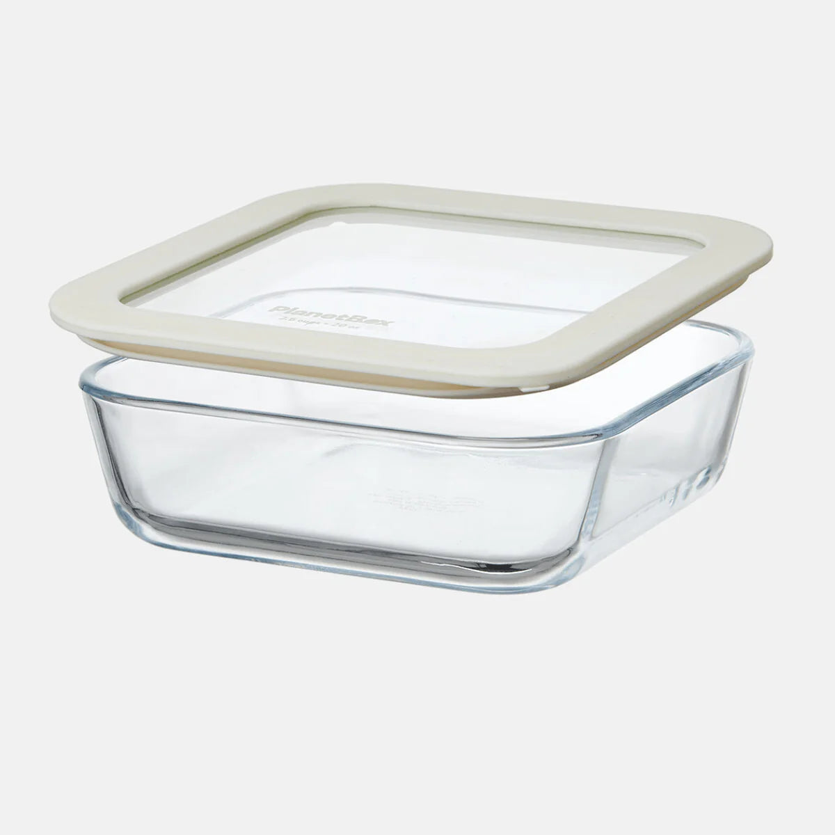 PlanetBox Glass Food Storage Containers, Small Square