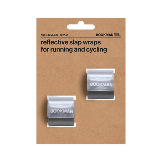 Bookman Urban Visibility Snap Band Reflectors, White