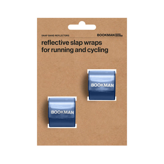 Bookman Urban Visibility Snap Band Reflectors, Blue