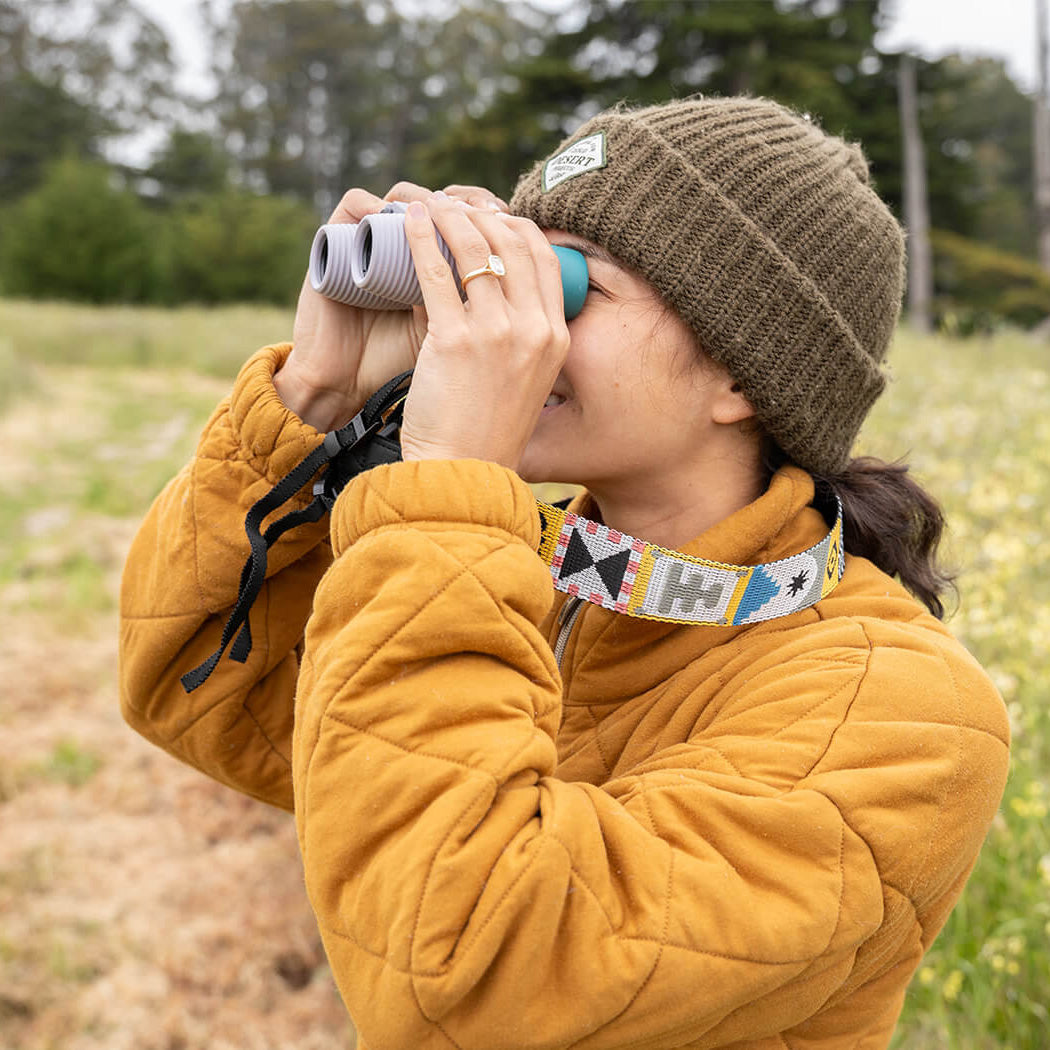 Nocs Provisions Inspector Binocular Standard Issue 8x25, Alpaca Purple