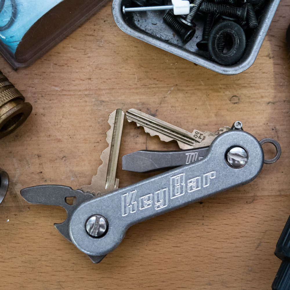 KeyBar Aluminium Stonewashed