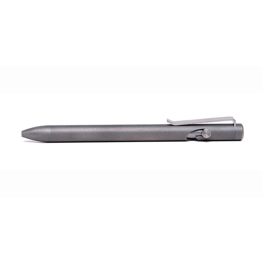 Tactile Turn Stonewashed Titanium Bolt Action Pen