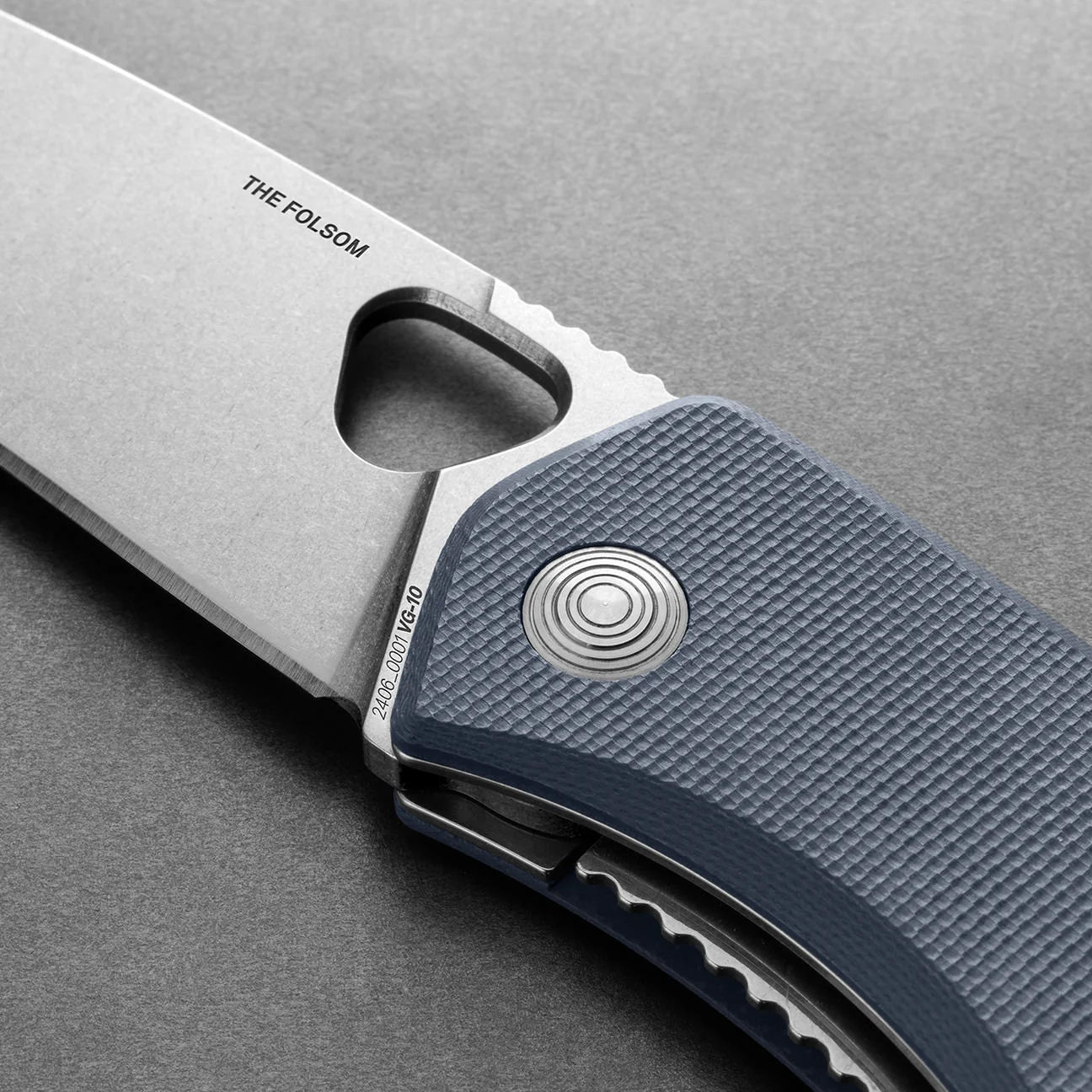 The James Brand The Folsom G10 Straight, Tidal Blue/Stonewashed