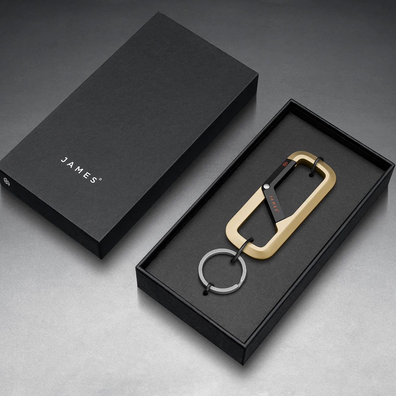 The James Brand The Madison, Gold/Black