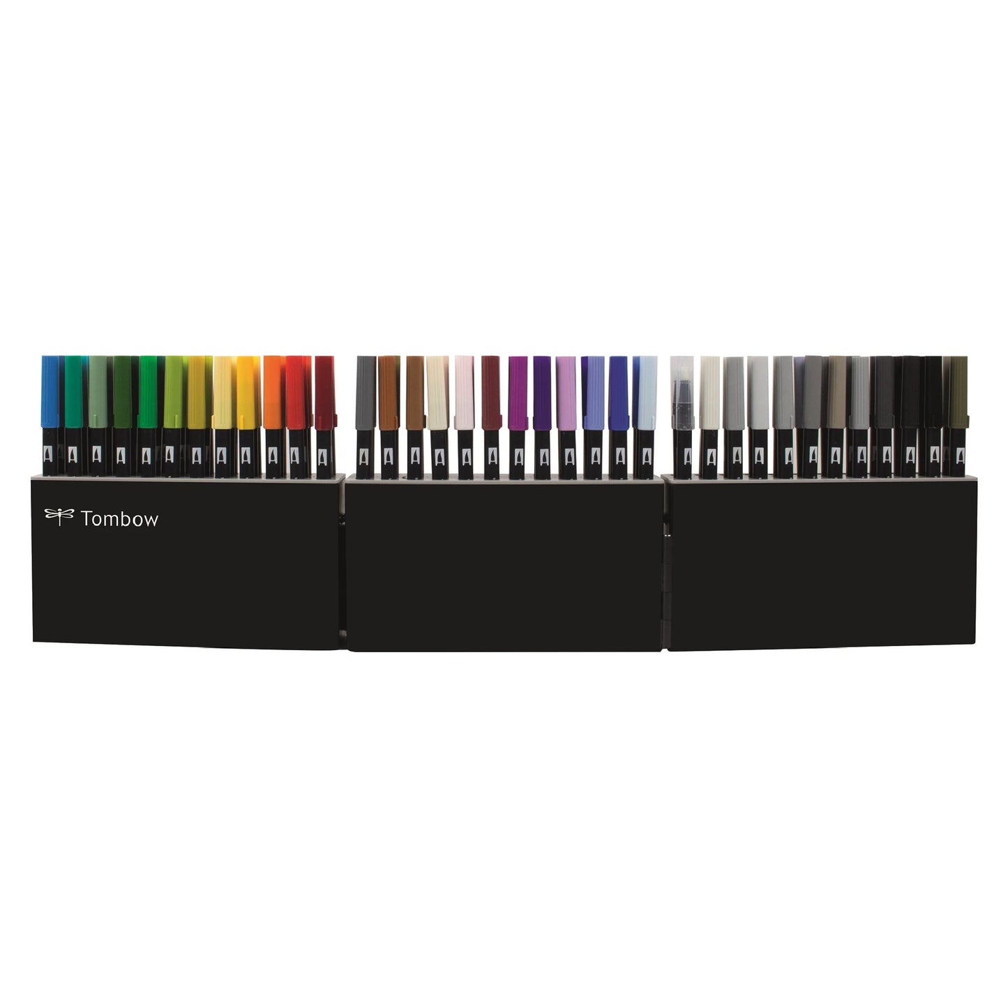 Tombow ABT Dual Brush display eske (Sett med 107 farger)