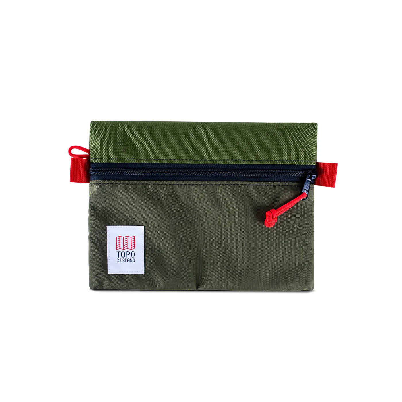 Topo Designs Accessory Bag Medium, Olive - Recycled