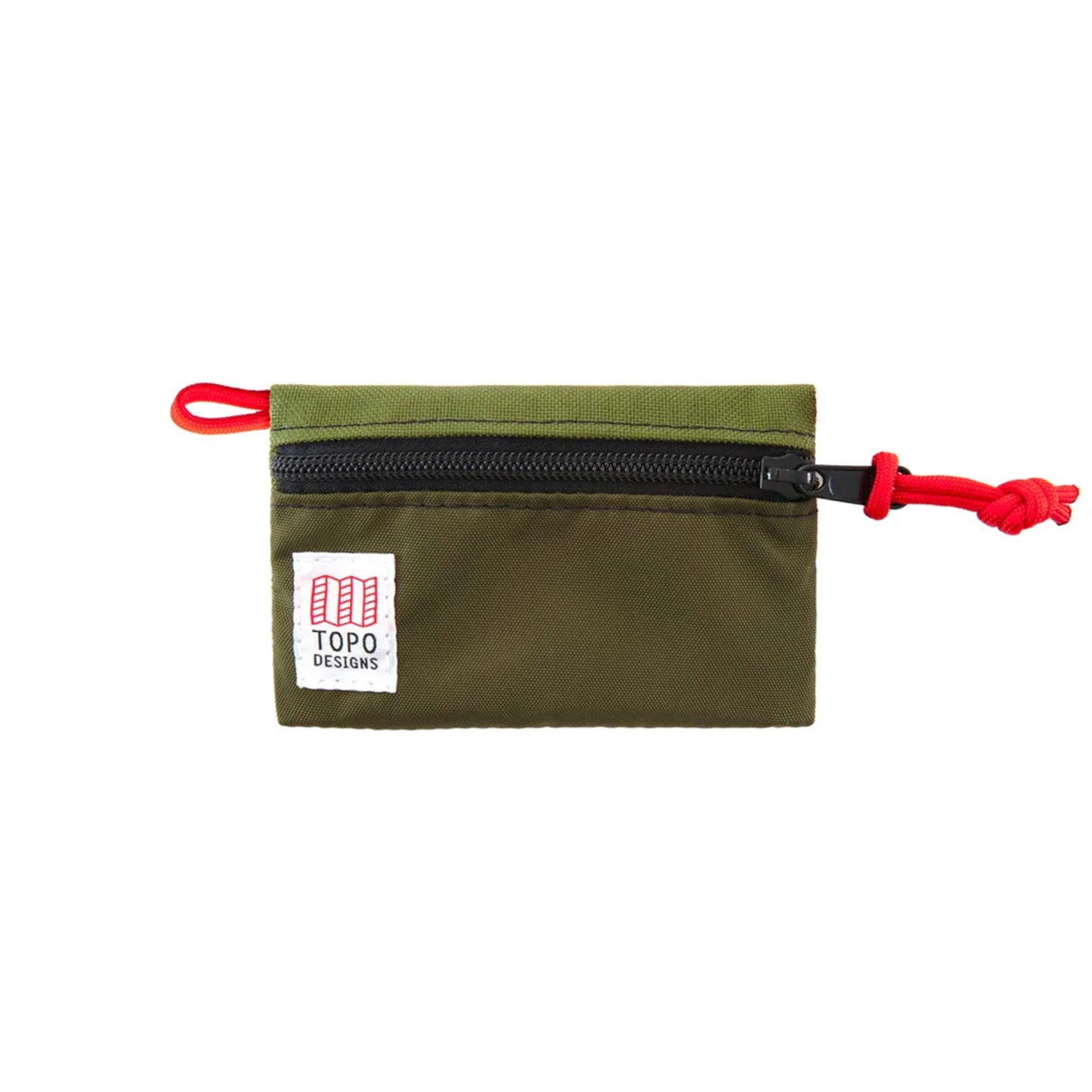 Topo Designs Accessory Bag Micro, Olive - Recycled