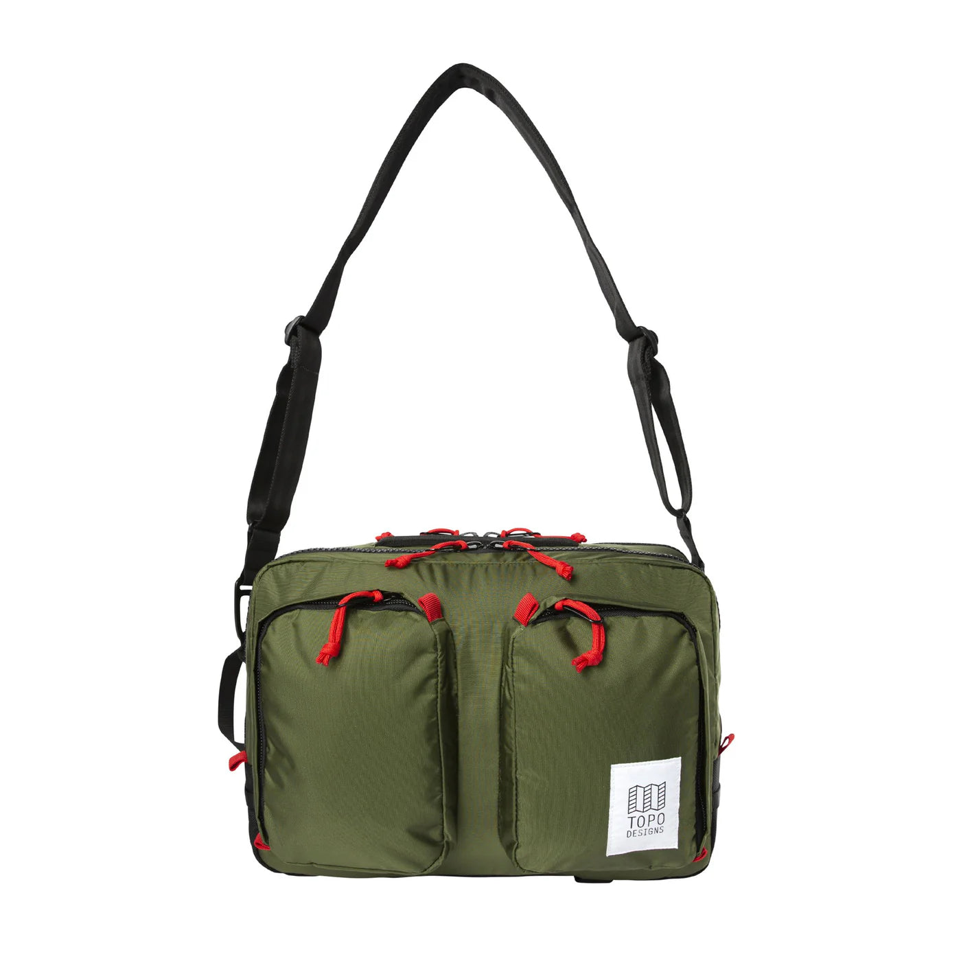 Topo Designs Global Briefcase 14L, Olive