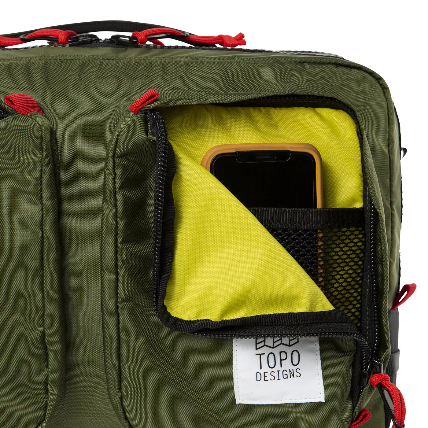 Topo Designs Global Briefcase 14L, Olive