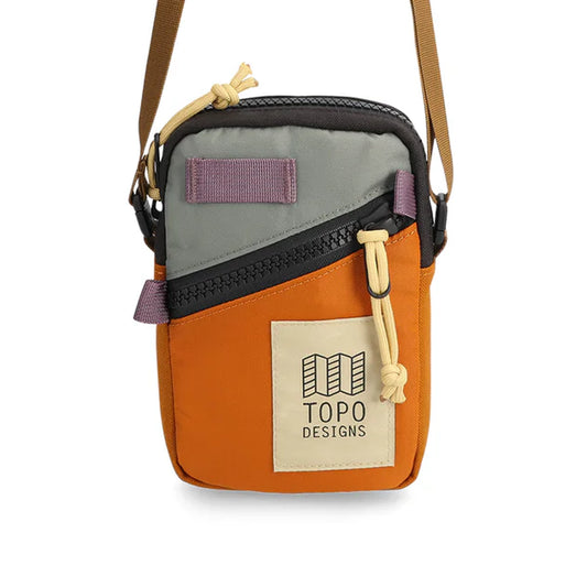 Topo Designs Mini Shoulder Bag 1L, Beetle / Spice