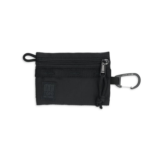 Topo Designs Mountain Accessory Bag Micro, Black / Black