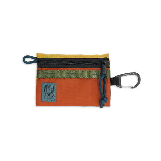 Topo Designs Mountain Accessory Bag Micro, Mustard / Clay