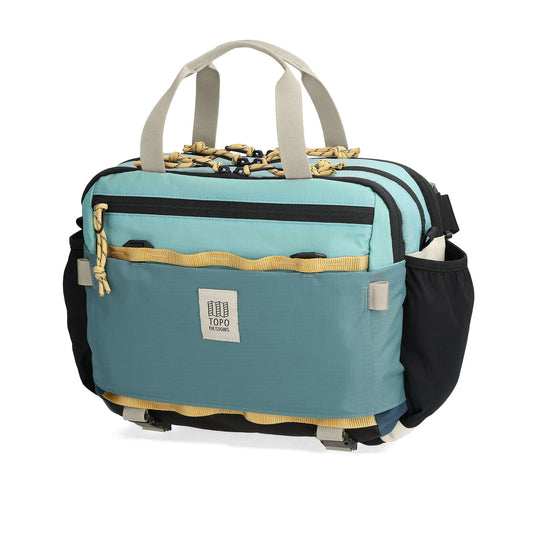 Topo Designs Mountain Cross Bag 17L, Geode Green / Sea Pine