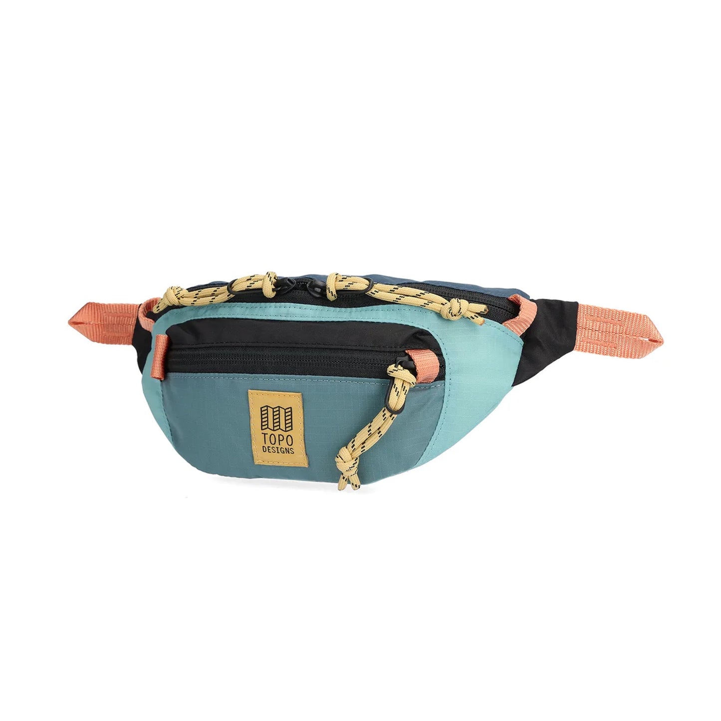 Topo Designs Mountain Waist Pack 2L, Geode Green / Sea Pine