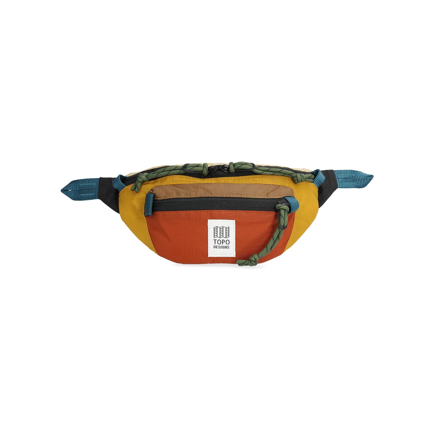 Topo Designs Mountain Waist Pack 2L, Mustard / Clay