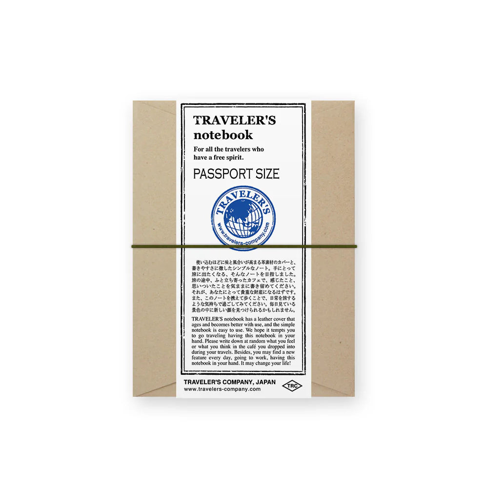 Traveler's Company Notebook Starter Set, Passport Size