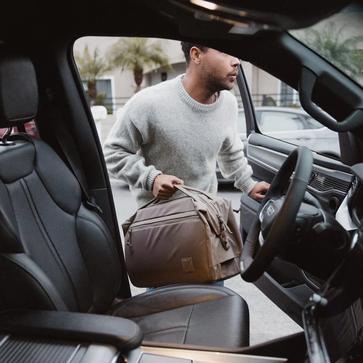 EVERGOODS Transit Duffel 25L, Fossil Brown