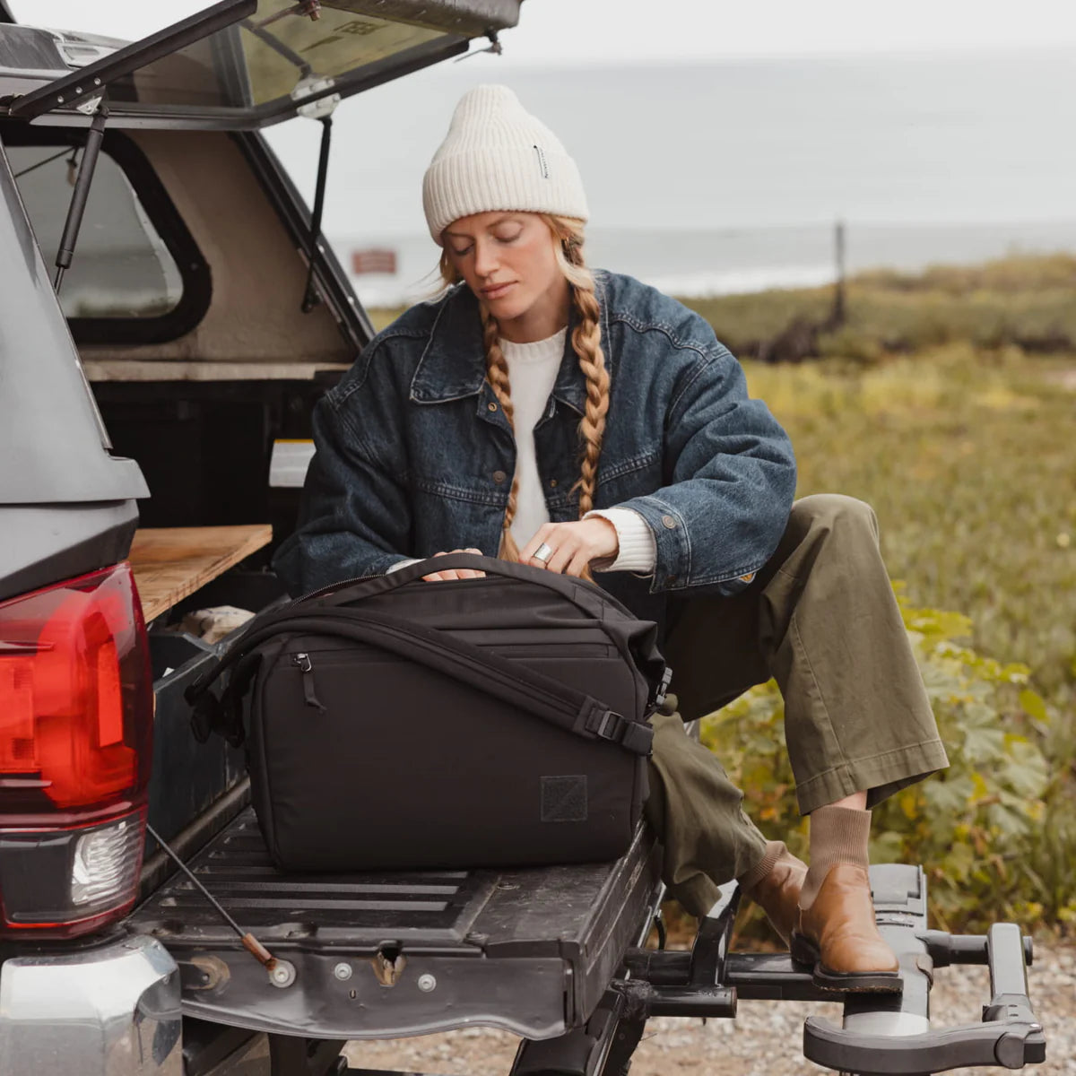 EVERGOODS Transit Duffel 25L, Solution Dyed Black