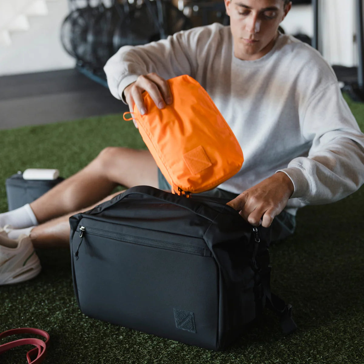EVERGOODS Transit Duffel 25L, Solution Dyed Black
