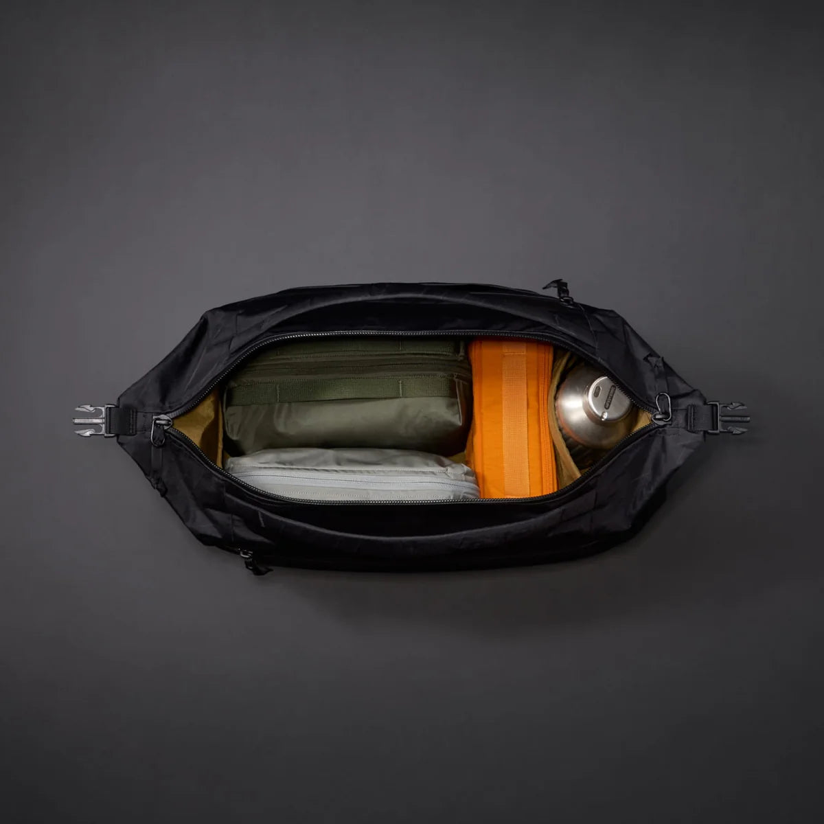 EVERGOODS Transit Duffel X-Pac Black/Coyote Brown, 25L