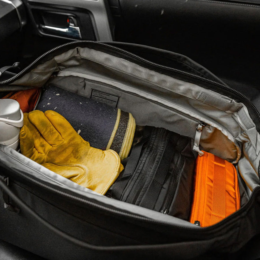 EVERGOODS Transit Duffel 35L (new strap), Solution Dyed Black