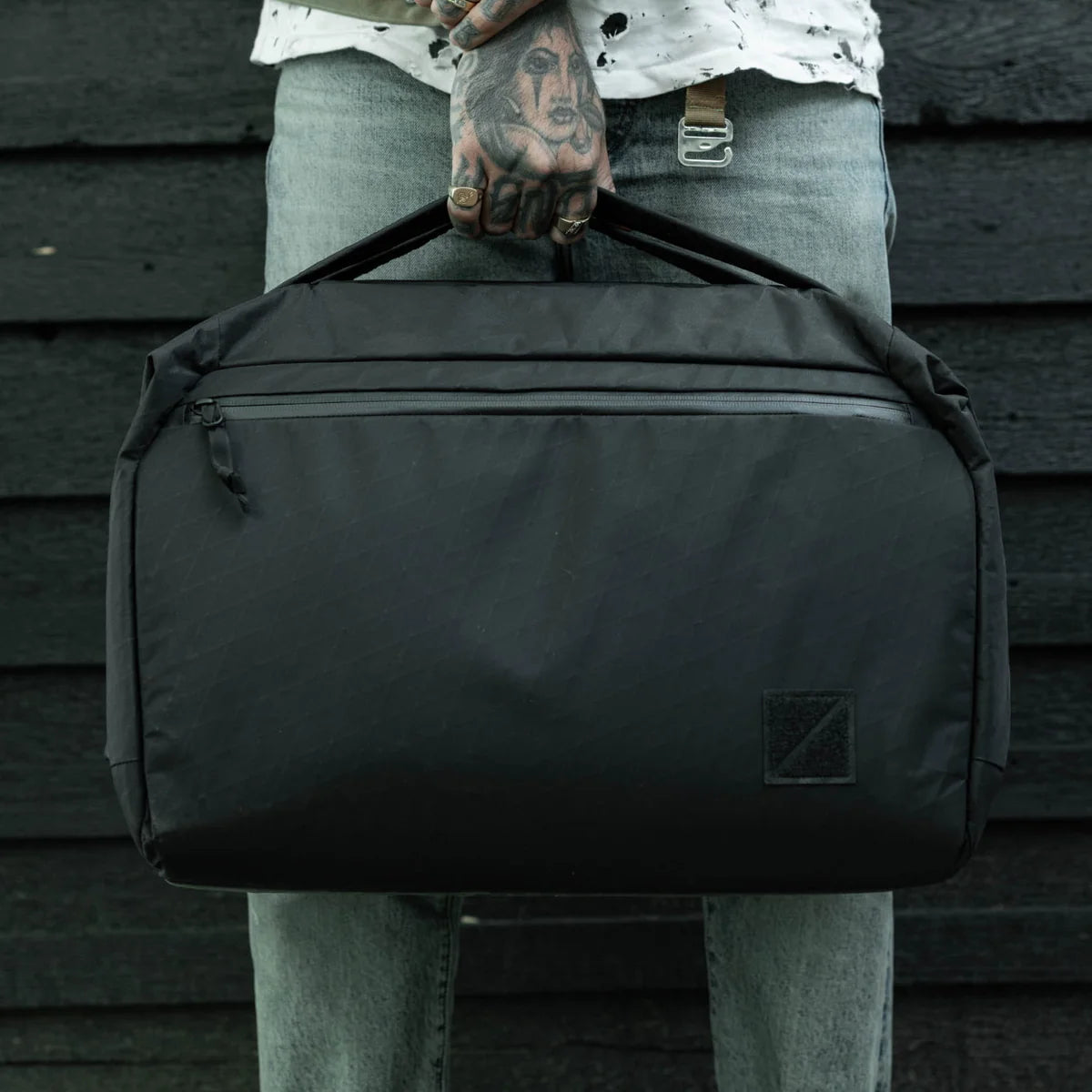 EVERGOODS Transit Duffel X-Pac Black/Coyote Brown, 35L