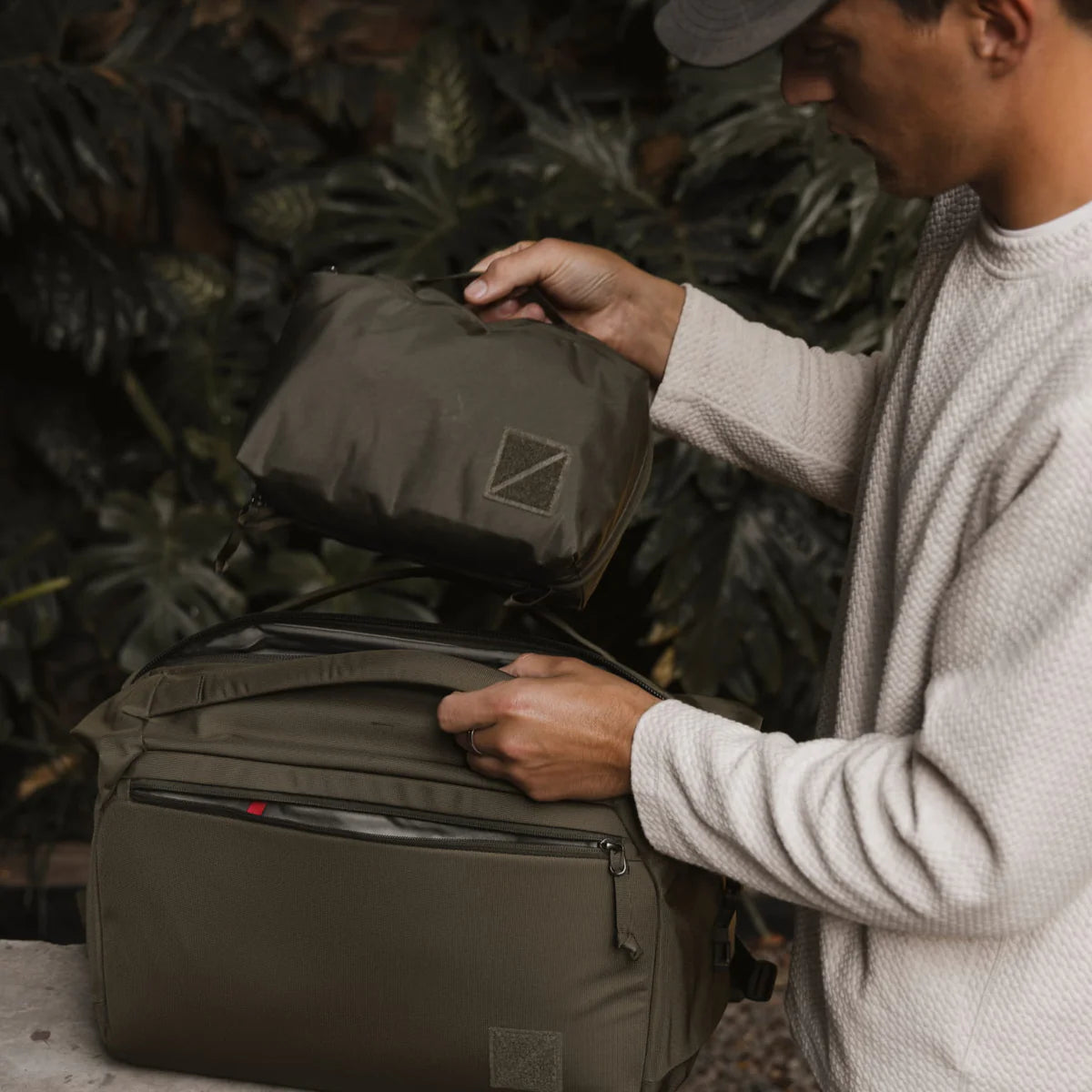 EVERGOODS Transit Packing Cube 8L, OD Green
