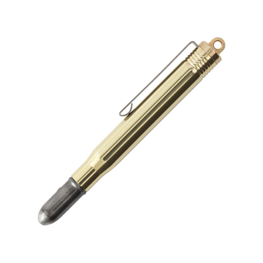 Traveler's Company Ballpoint Pen Solid, Brass