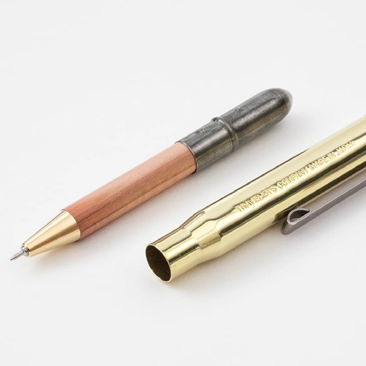 Traveler's Company Ballpoint Pen Solid, Brass