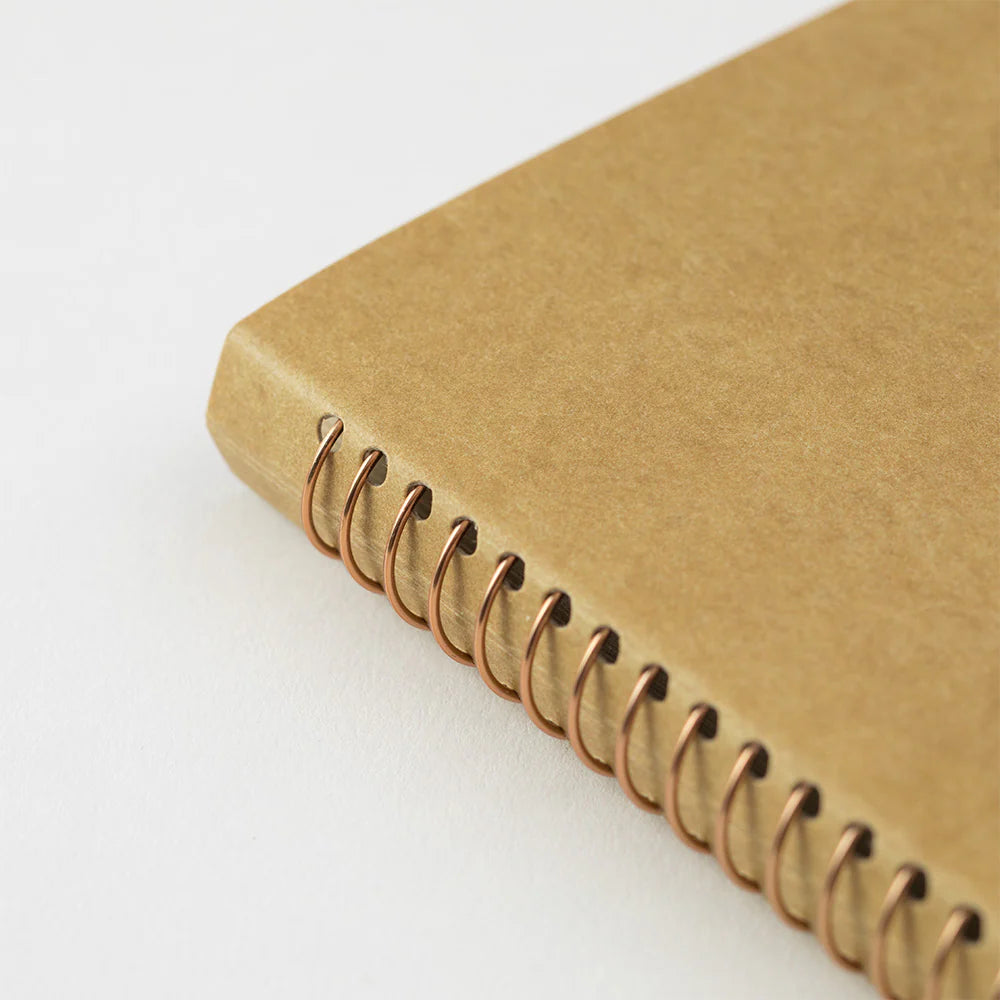 Traveler's Company Spiral Ring Notebook A5 Slim, DW Kraft