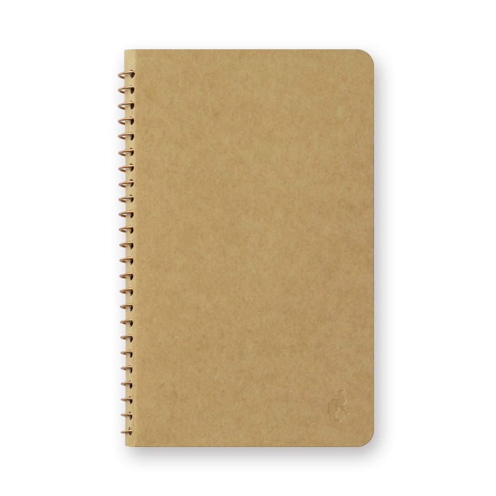Traveler's Company Spiral Ring Notebook A6 Slim, DW Kraft
