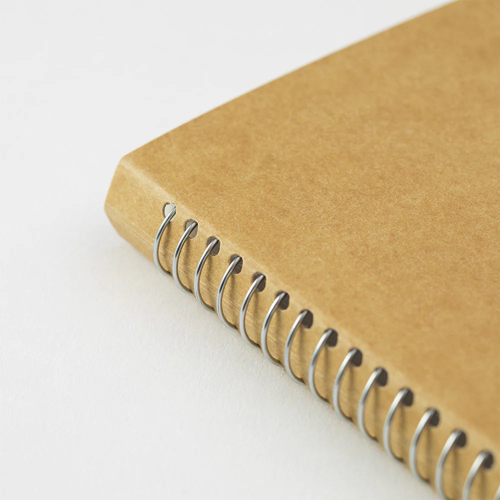 Traveler's Company Spiral Ring Notebook B6, MD White