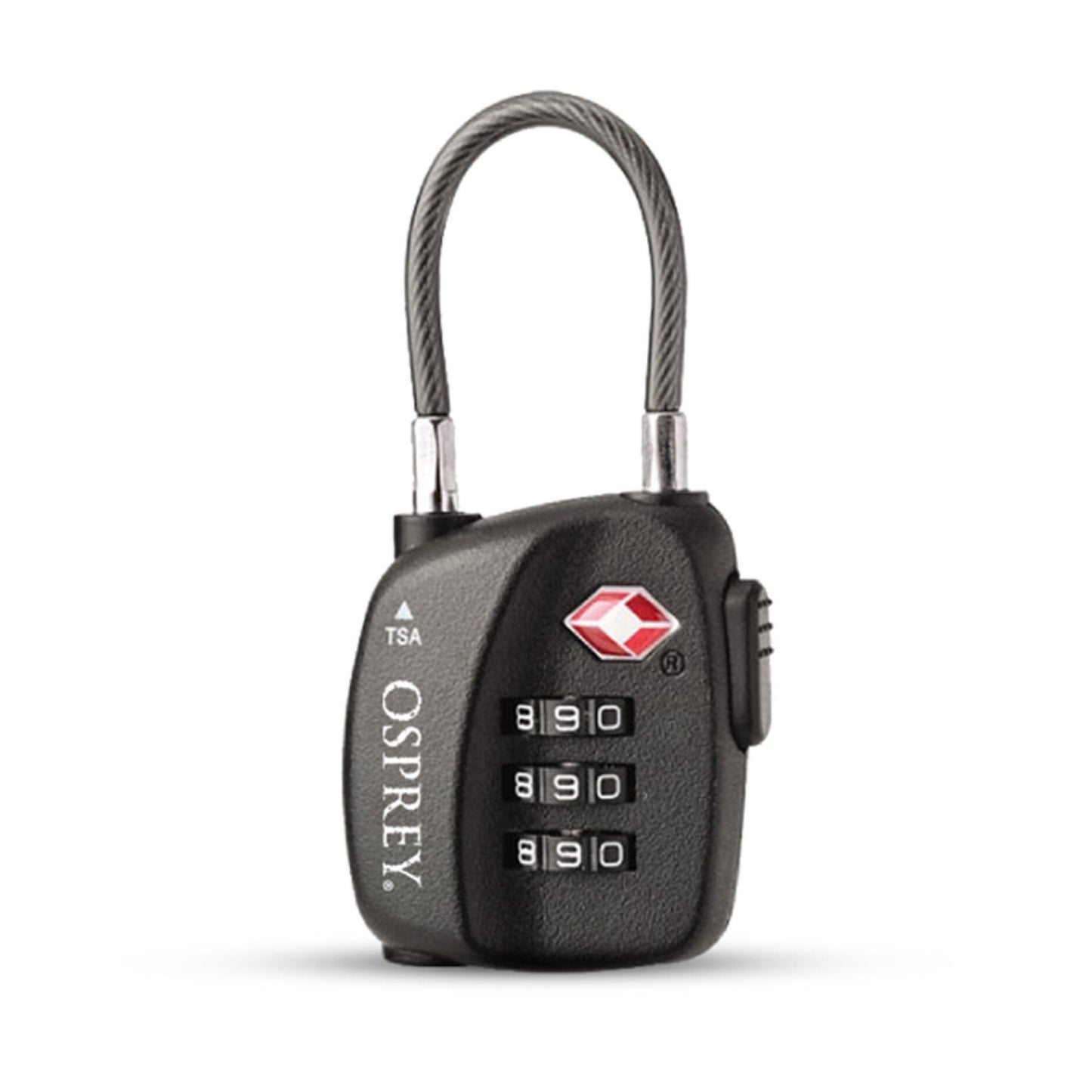 Osprey Travel Sentry® TSA 3 Dial Cable Lock, Black