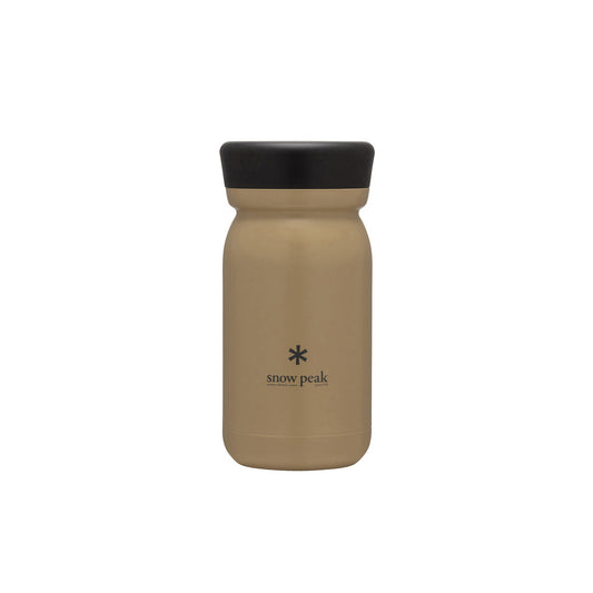 Snow Peak Milk Bottle 350ml, Sand