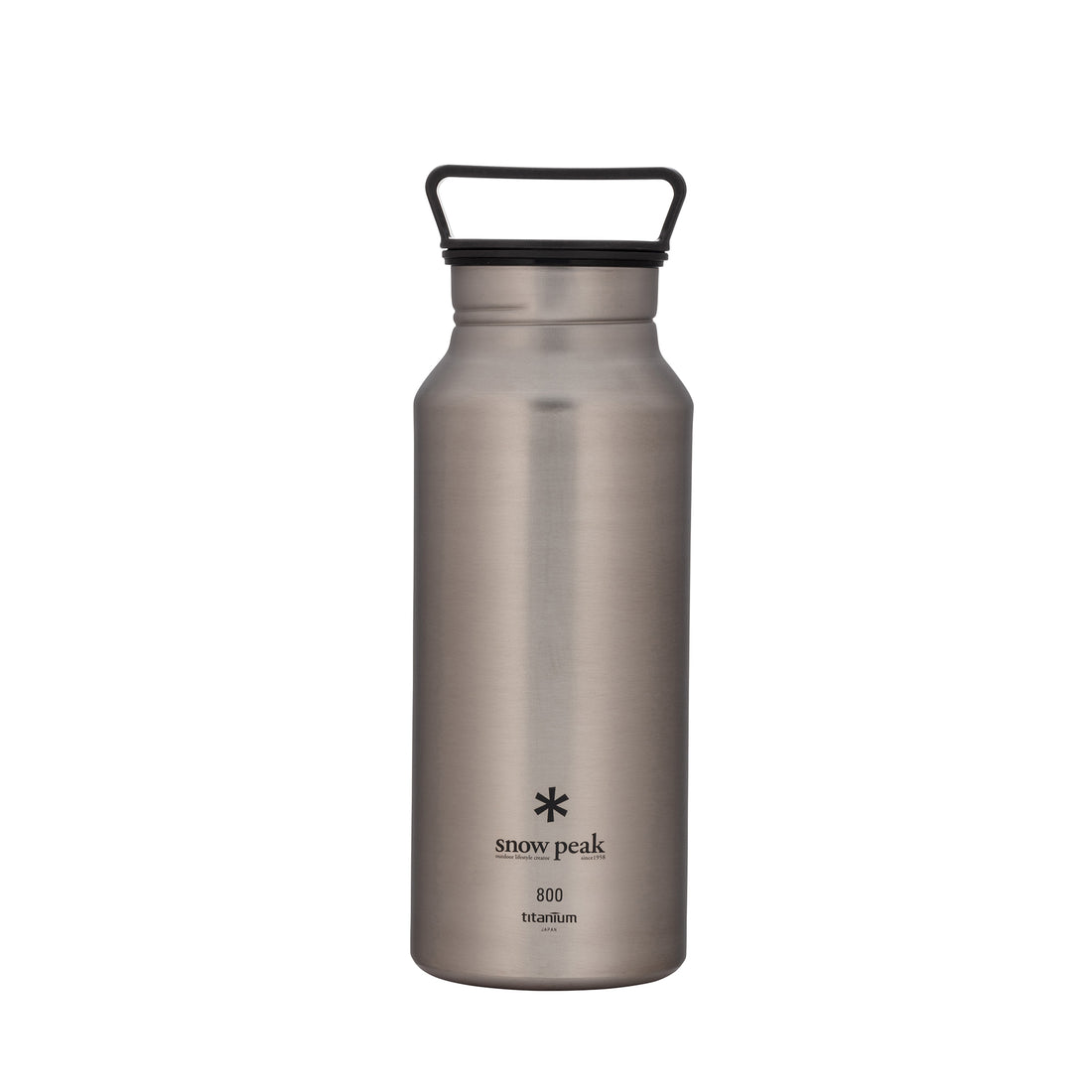 Snow Peak Titanium Aurora Bottle 800, Silver